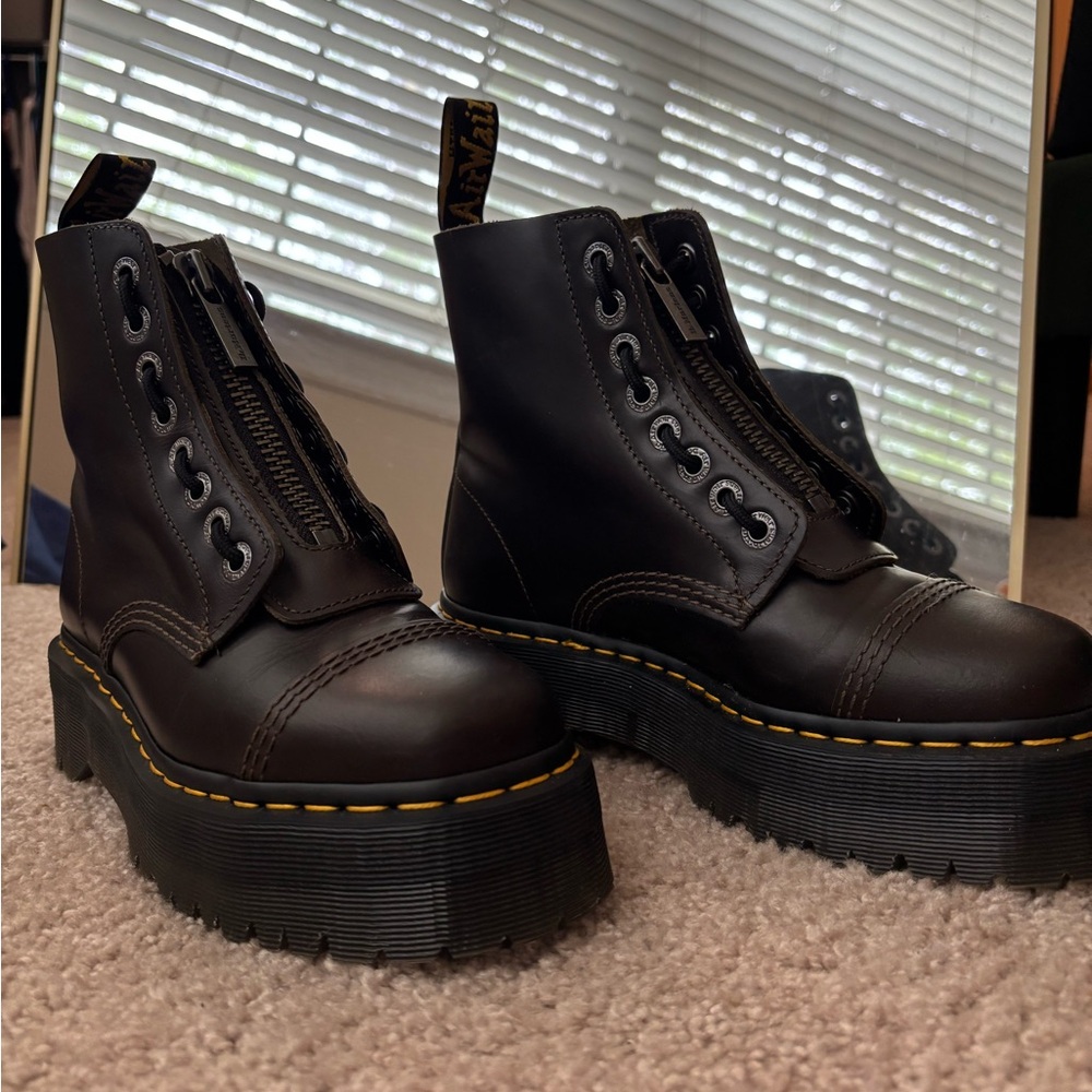 Dr. Martens Black Platform Boots